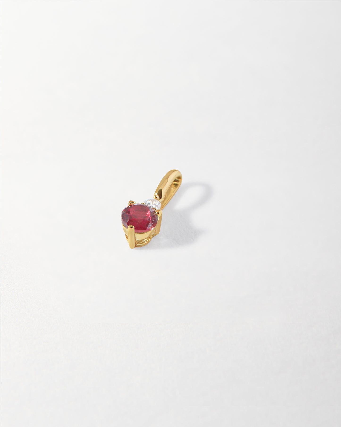 14ct Gold Birthstone Pendant