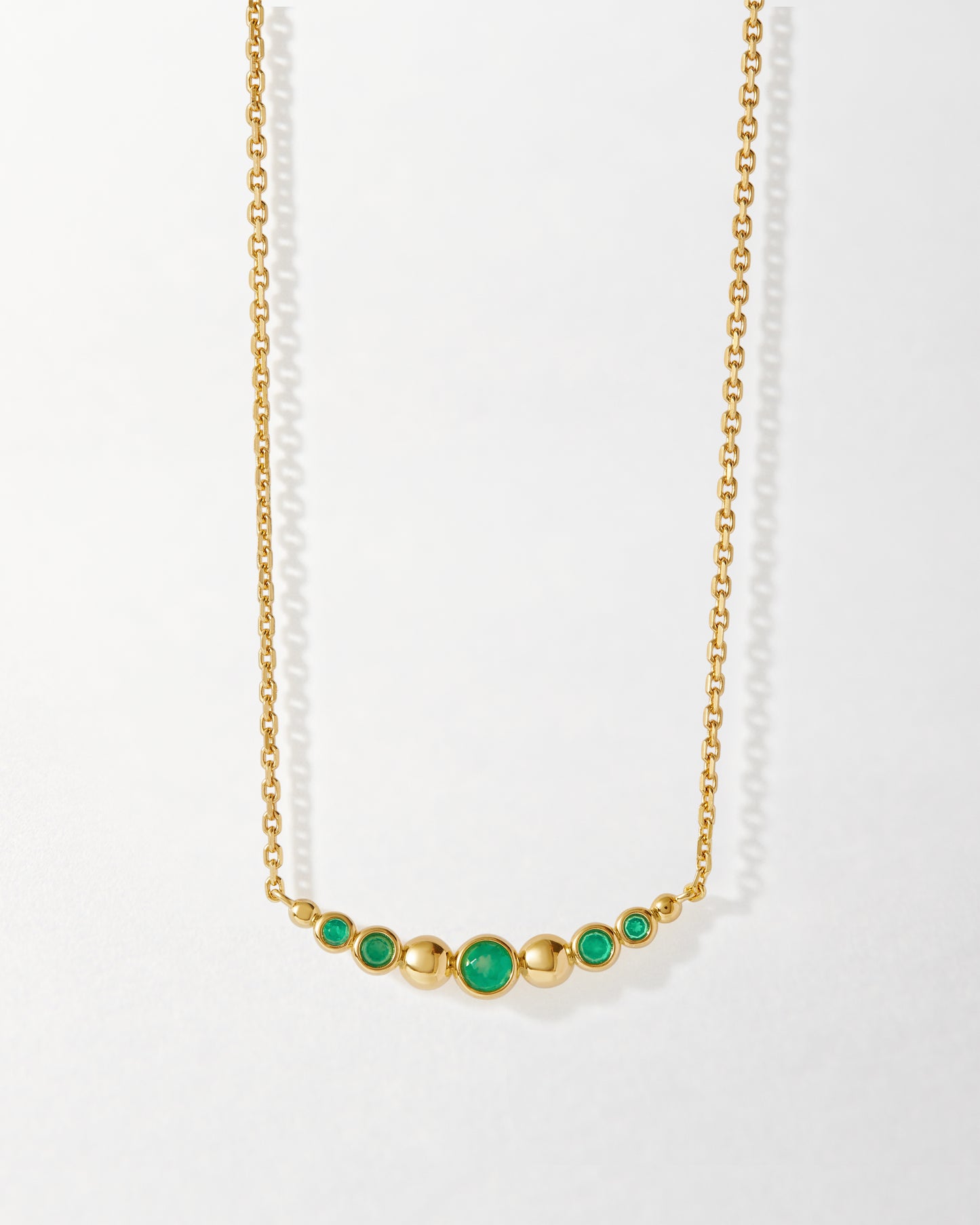 Serena Green Onyx Necklace