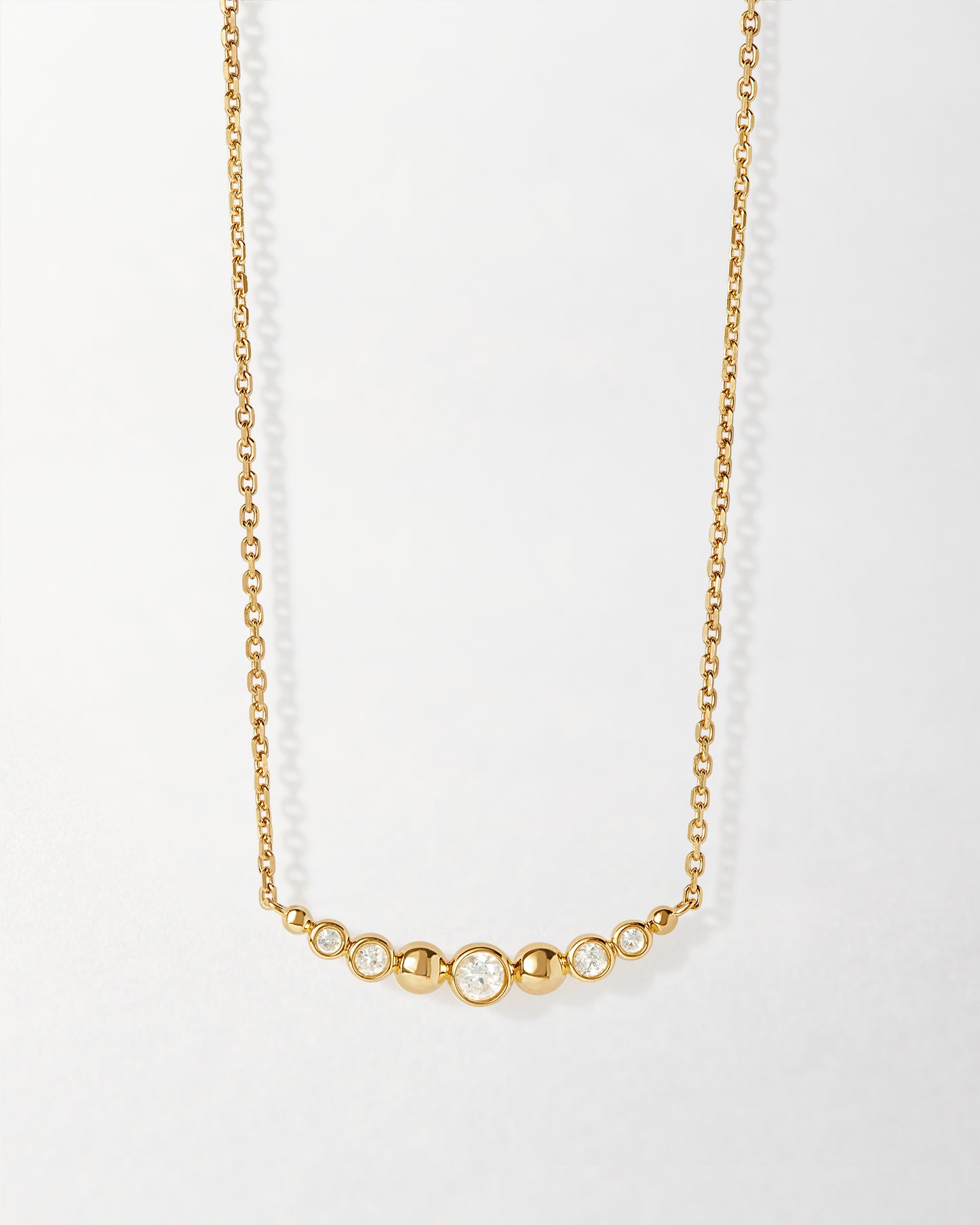 Serena White Sapphire Necklace