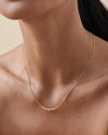 Serena White Sapphire Necklace