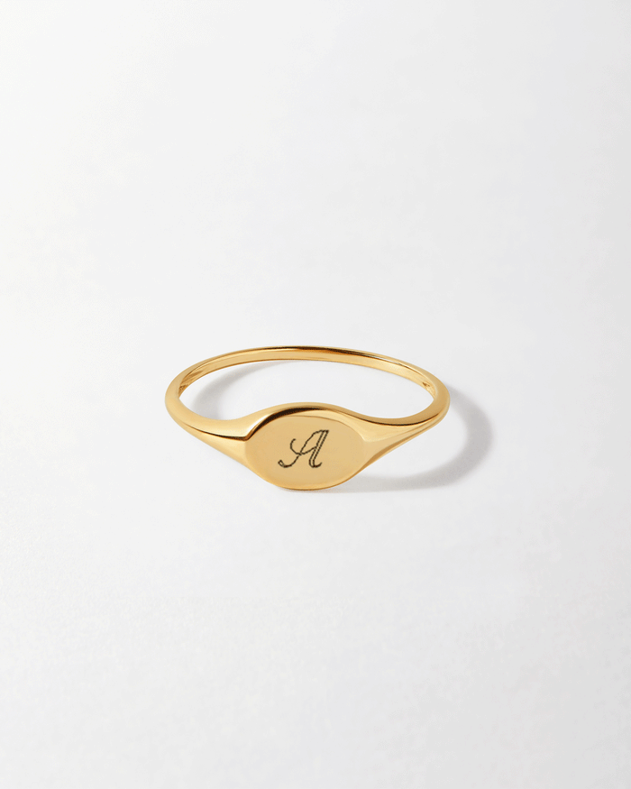 Engravable Signet Ring