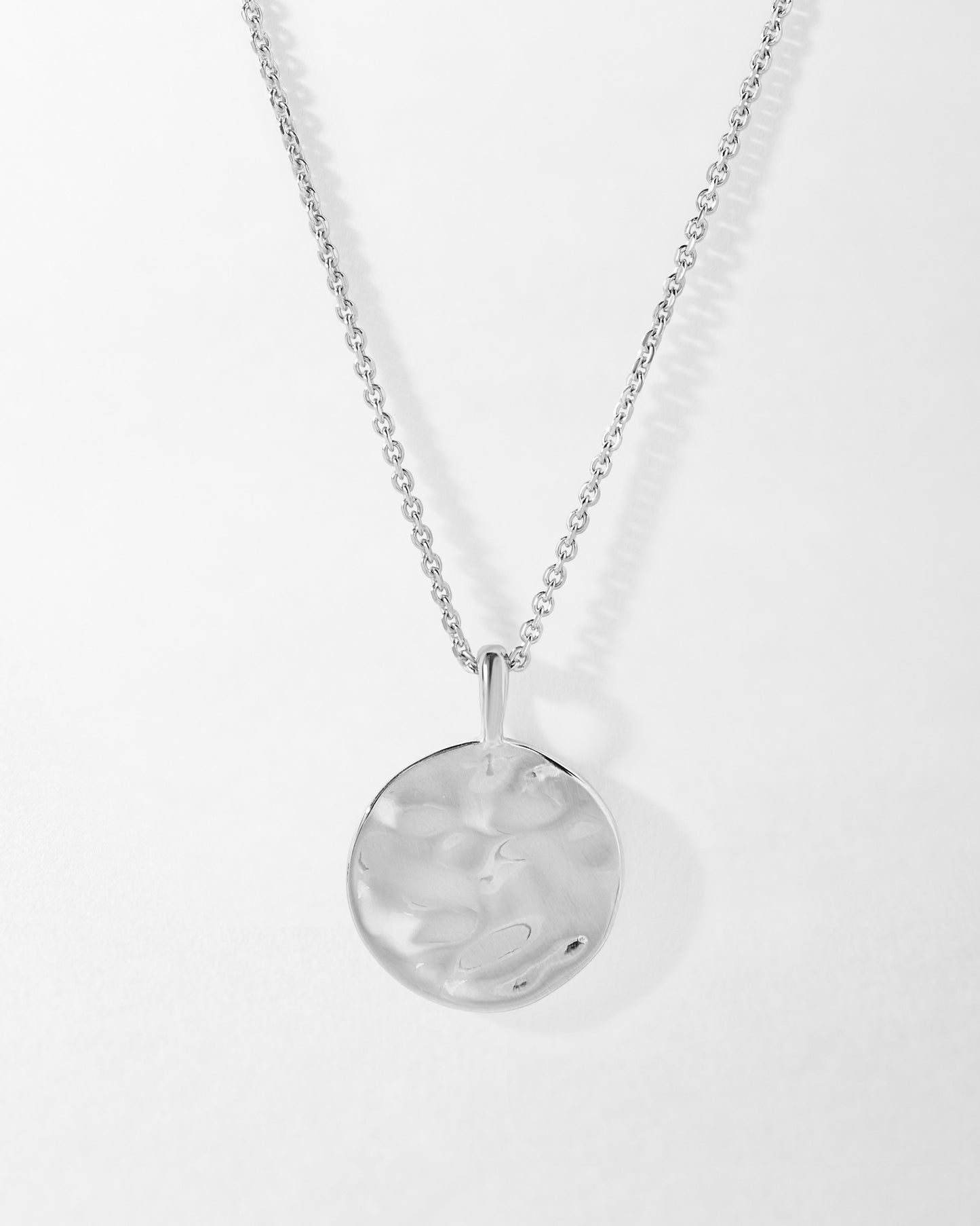 Coin Necklace - Silver