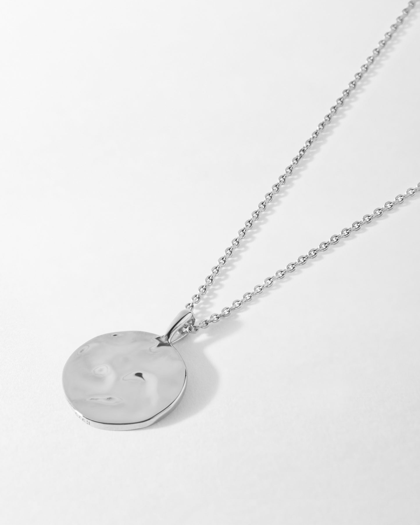 Coin Necklace - Silver