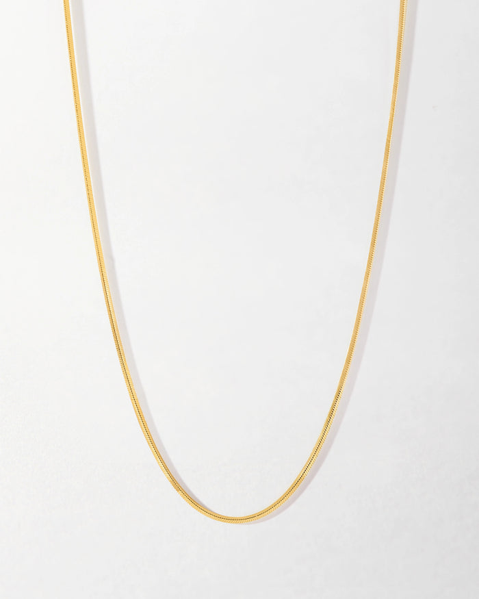 Snake Chain Necklace - Gold