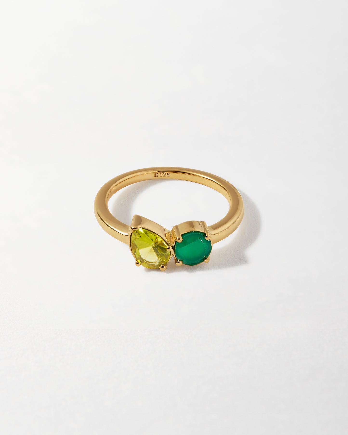 Toi Et Moi Customised Gemstone Ring