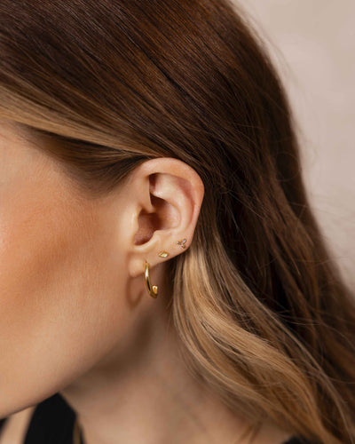 Victoria Marquise Stud Earrings