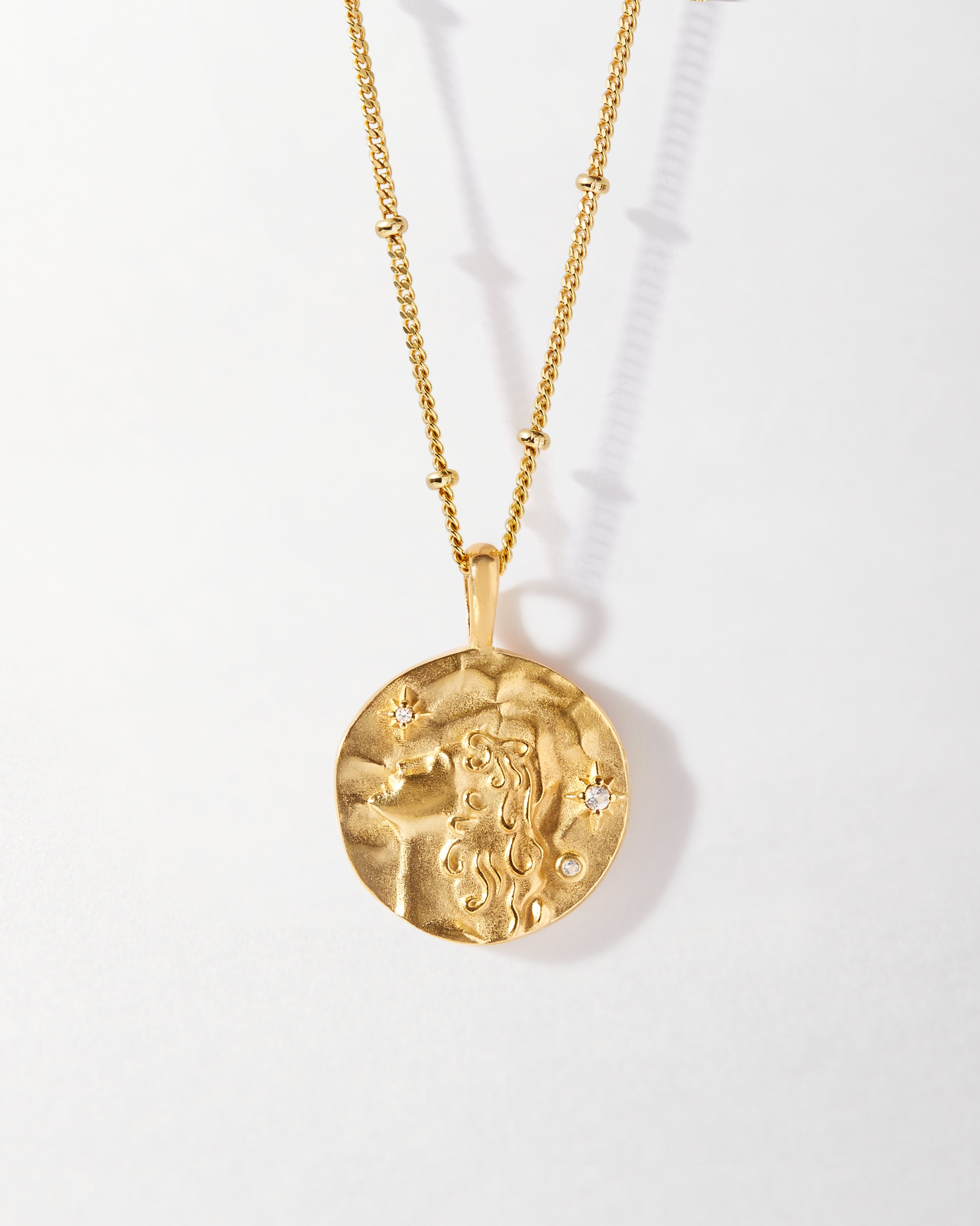【最終値下】VIRGO４cerberus necklace Virgo Zodiac Necklace | 18k Gold-Plated with Topaz – Edge of Ember
