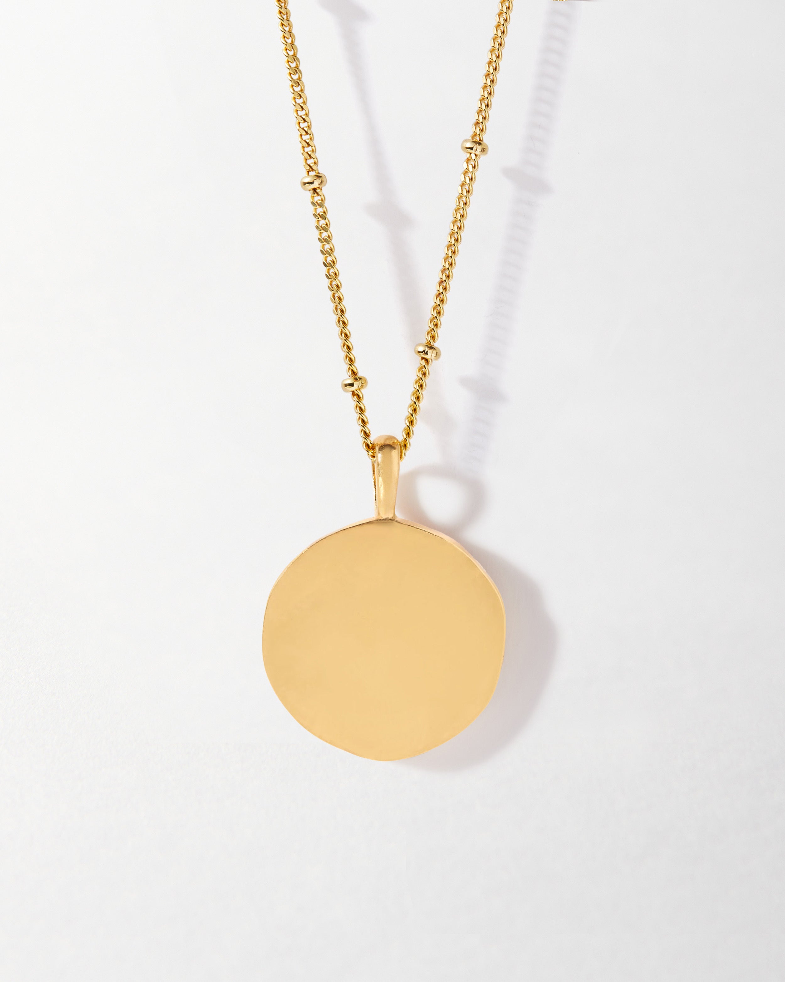 Cancer Zodiac Necklace | 18k Gold-Plated with White Topaz – Edge