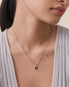 Deco Pendant - Black Spinel