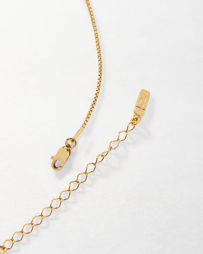 Amethyst February Birthstone Necklace - Gold