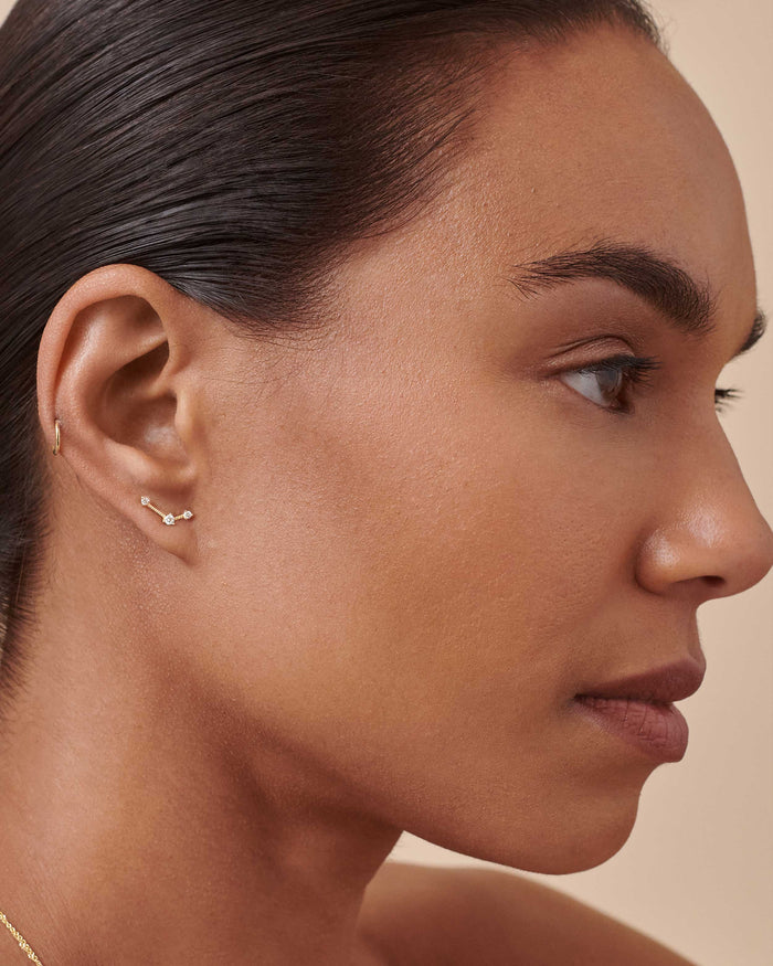 Diamond constellation earrings Clearance