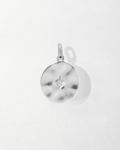 Victoria Cosmos Pendant - Silver
