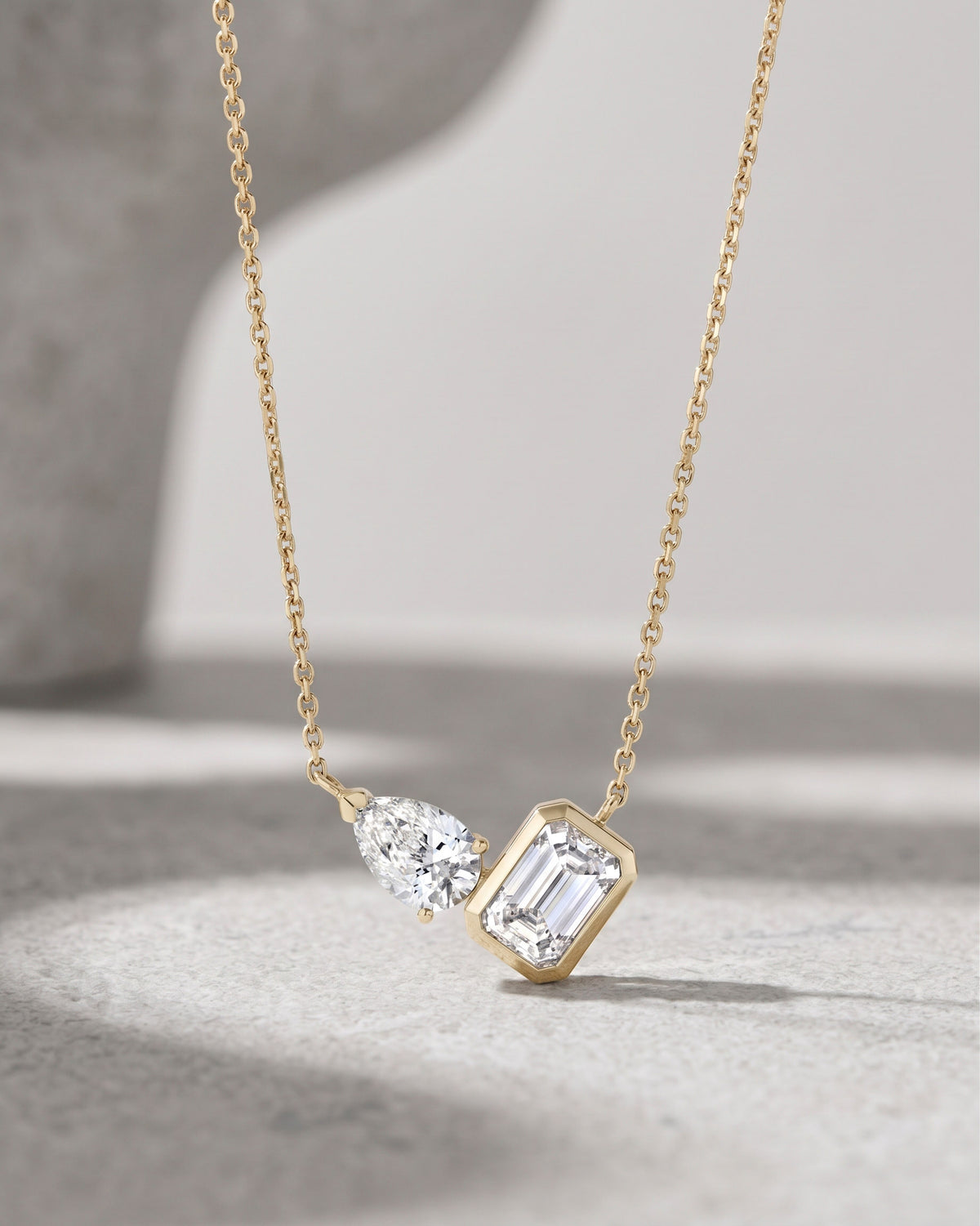 Toi Et Moi Diamond Necklace