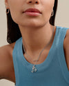 Initial Pendant - Silver
