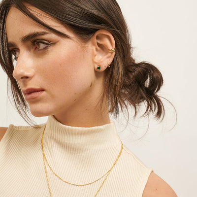 Citrine Stud Earrings