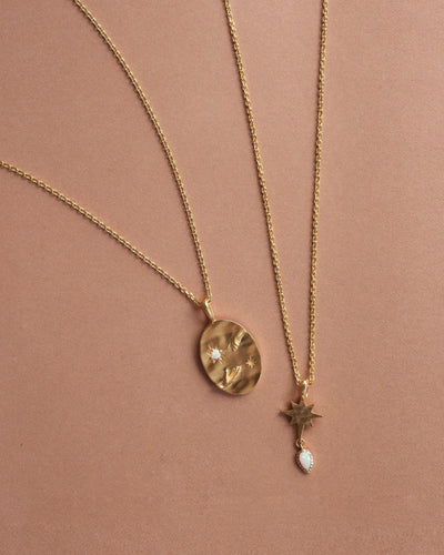 Hand in Hand Opal Necklace