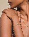 Opal October Birthstone Bracelet - Gold