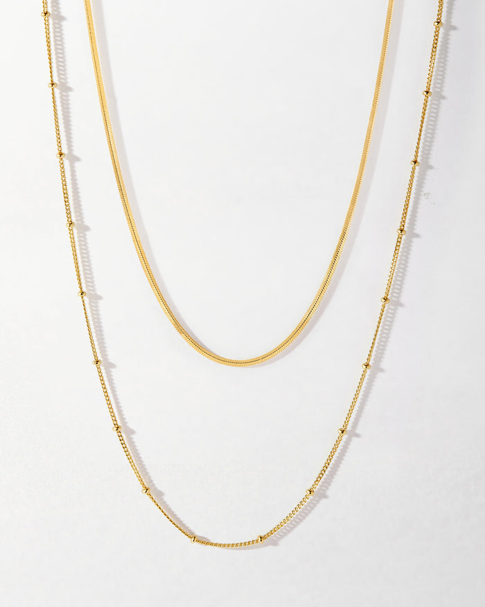 Mixed Layering necklace set – EDGE of EMBER