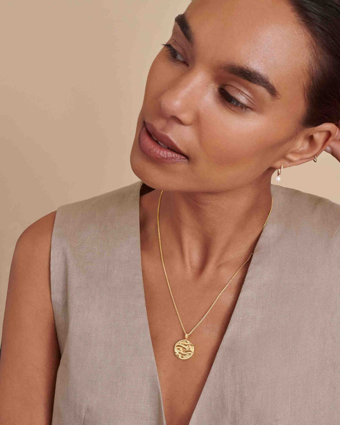 Pisces Zodiac Necklace