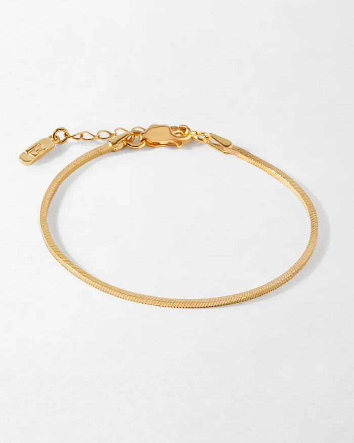 Snake Chain Bracelet - Gold