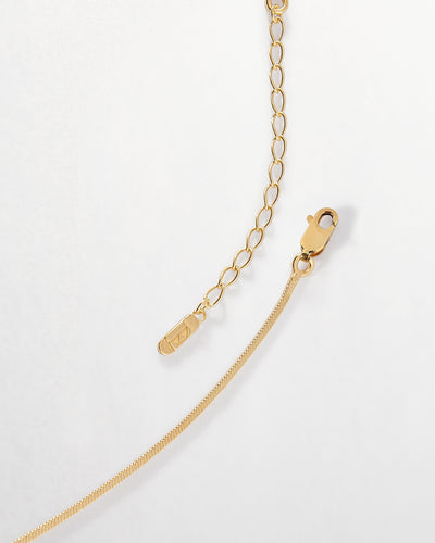 Gold-Toned 3mm Snake Chain Necklace | Classy Men Collection