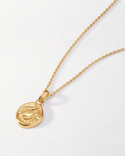 Victoria Coin Necklace - Gold