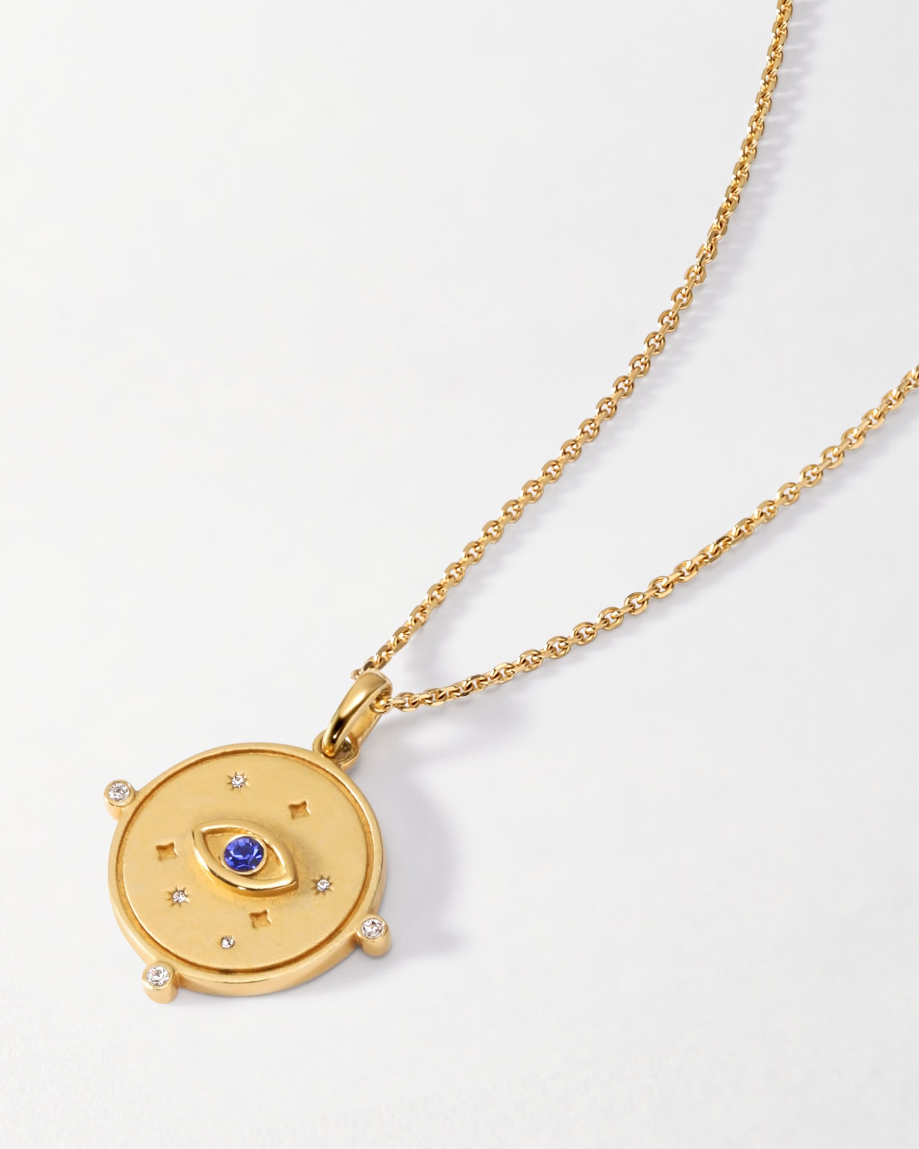 Gold Plated Signature Mini Charm Necklace | Under the Rose