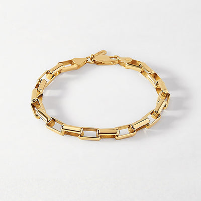 Anchor Chain Bracelet - Gold