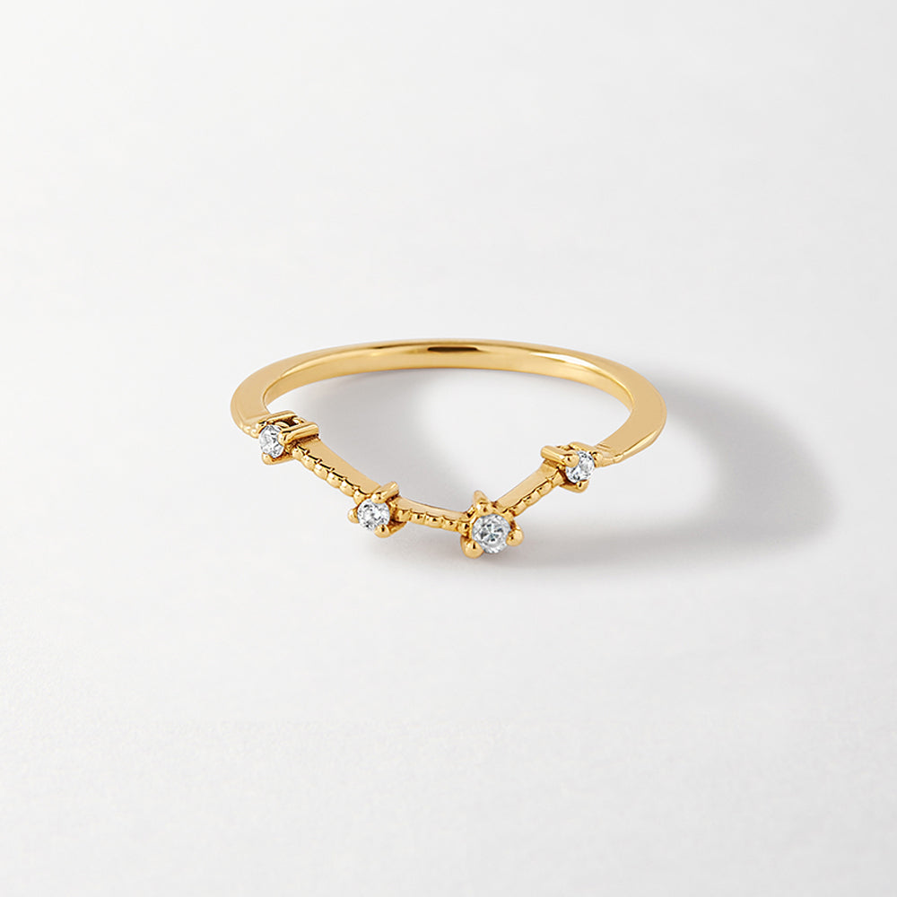 Constellation Diamond Ring - Yellow Gold