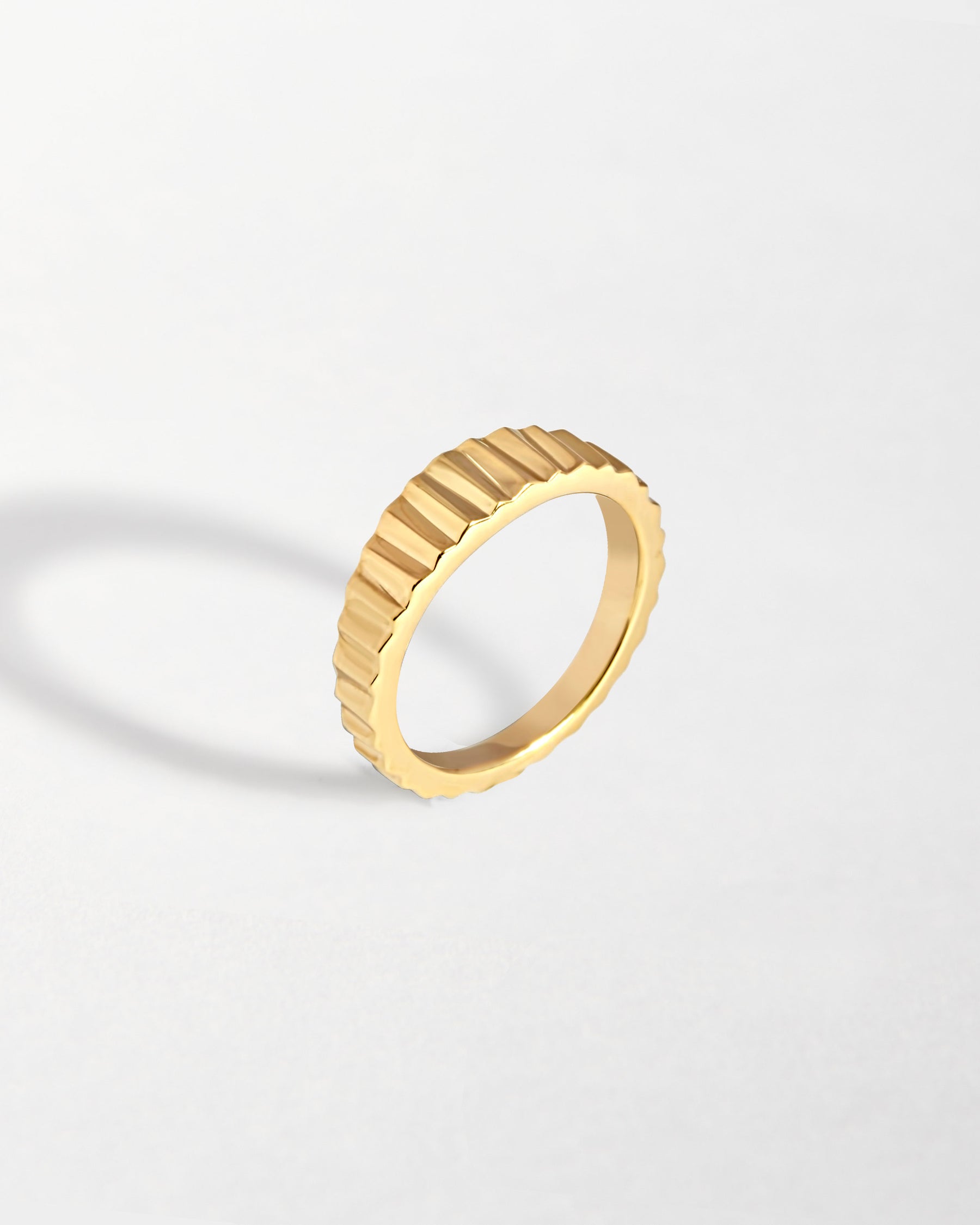 Gold Rings 18k plated Tarnish Resistant and water proof, affordable and  high quality