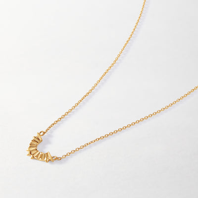 Flare Necklace - Gold