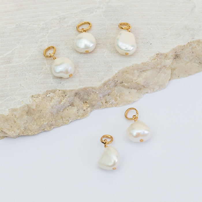 Marine Baroque Organic Pearl Pendant – EDGE of EMBER