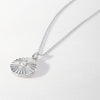 Radiant Pearl Locket Necklace - Silver