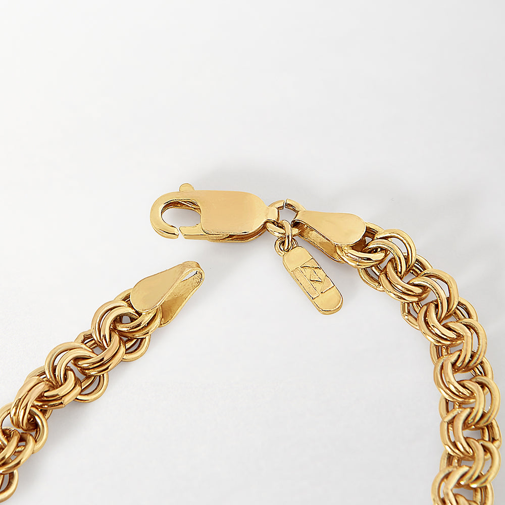 Rolo Chain Necklace - Gold