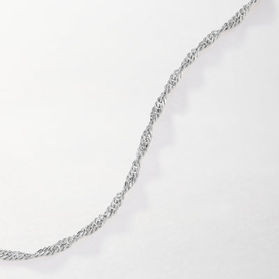 Twist Chain Bracelet - Silver