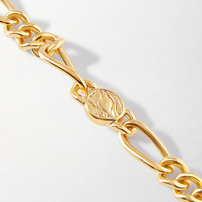 Victoria Coin Chunky Bracelet