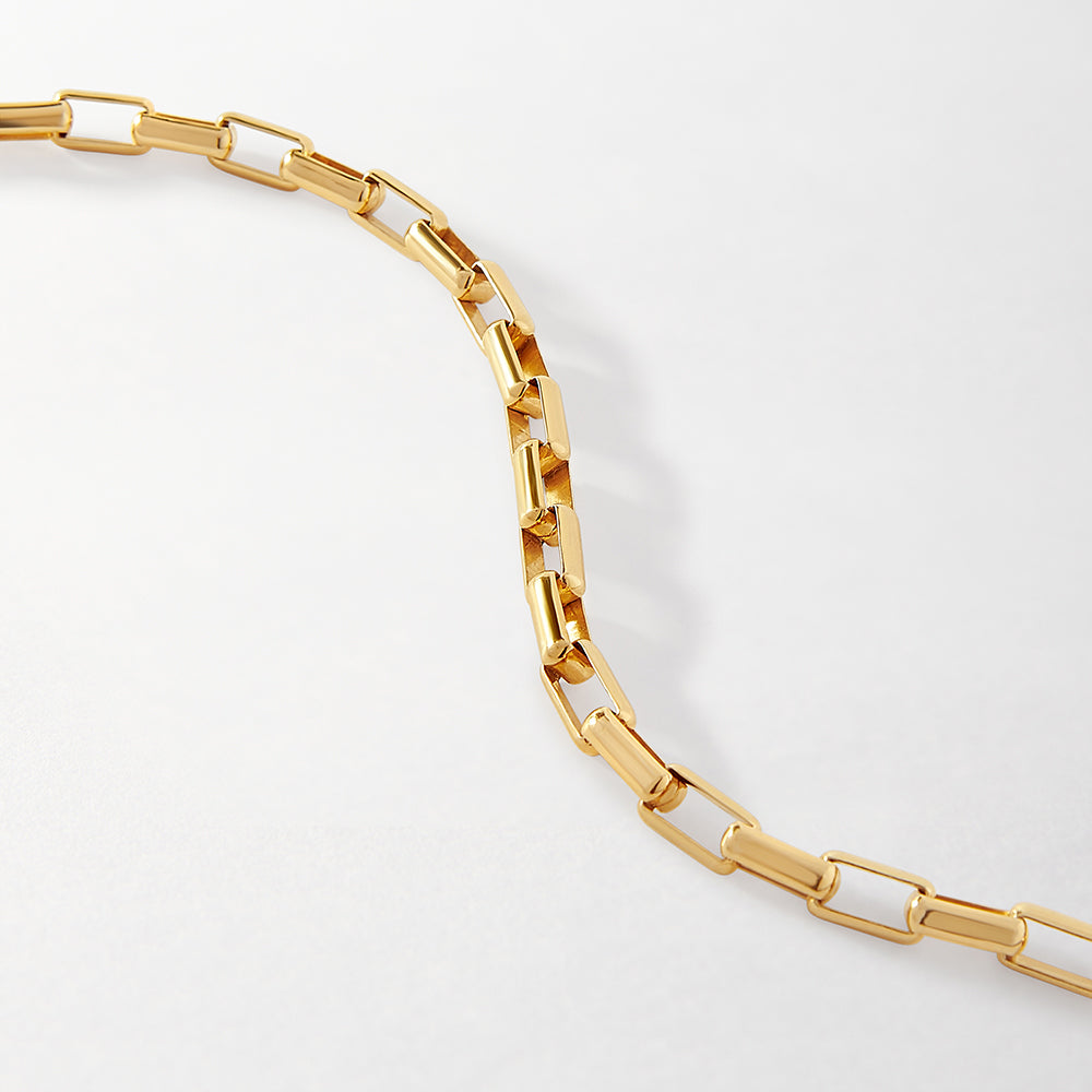 Anchor Chain Necklace - Gold – EDGE of EMBER Anchor Chain Necklace - Gold – EDGE of EMBER