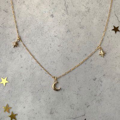 Cosmic Charm Necklace - Edge of Ember Jewellery