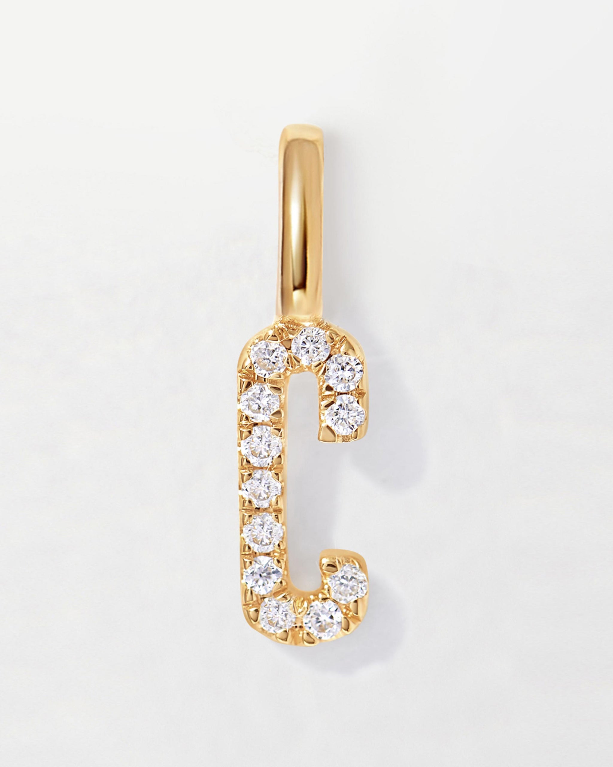 Diamond Initial Pendant – EDGE of EMBER