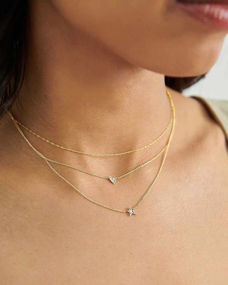 Diamond heart pendant 14k yellow gold store