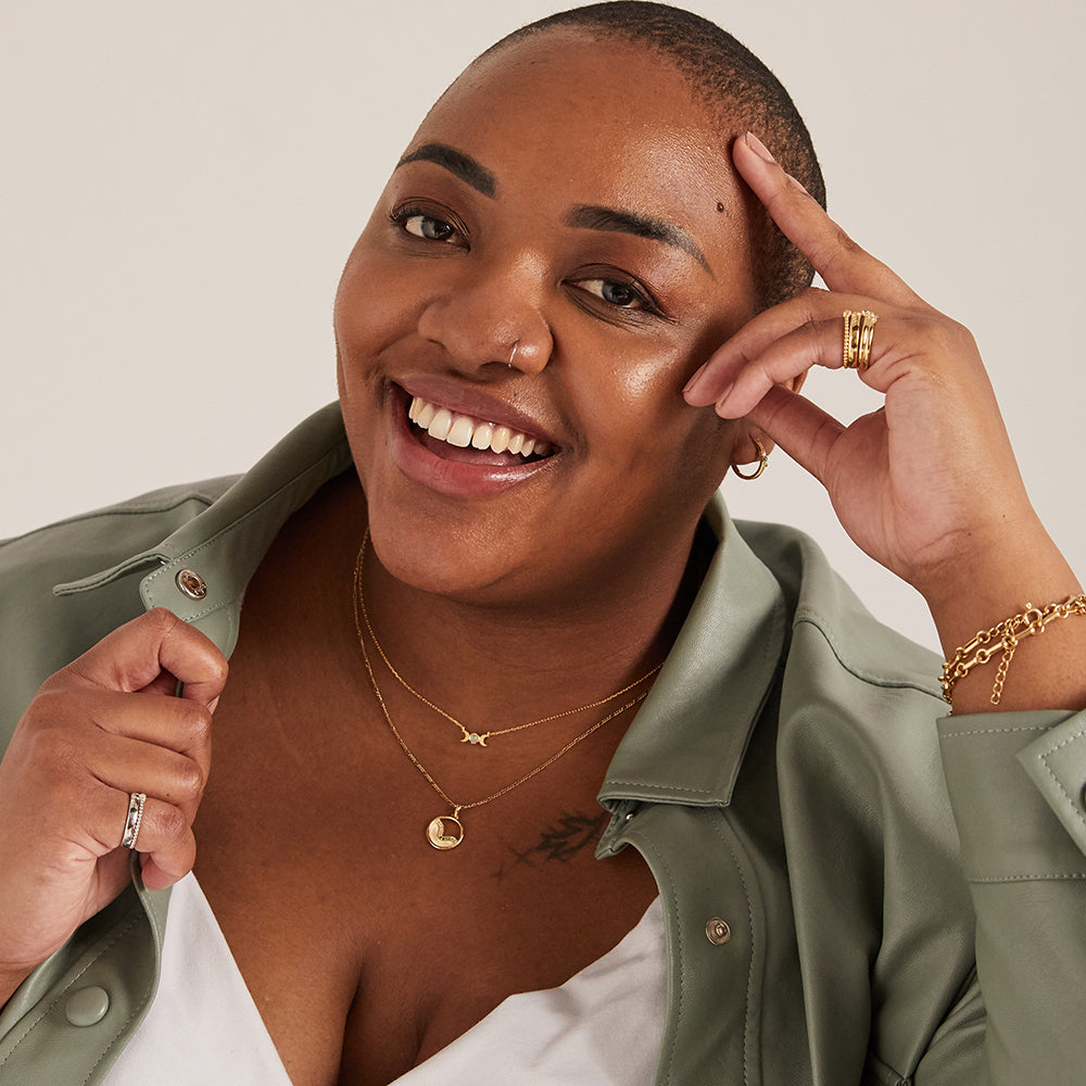 Intuition Emerald Pendant