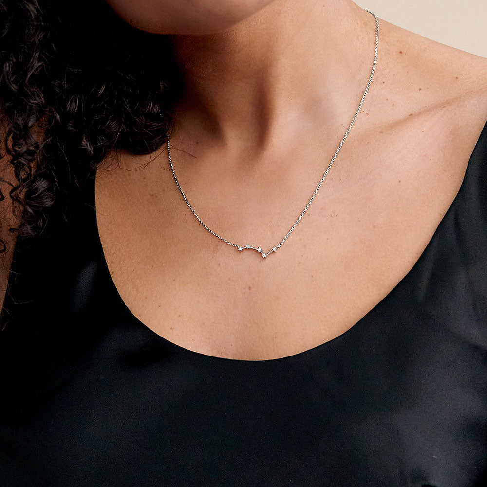 Constellation Diamond Necklace - White Gold