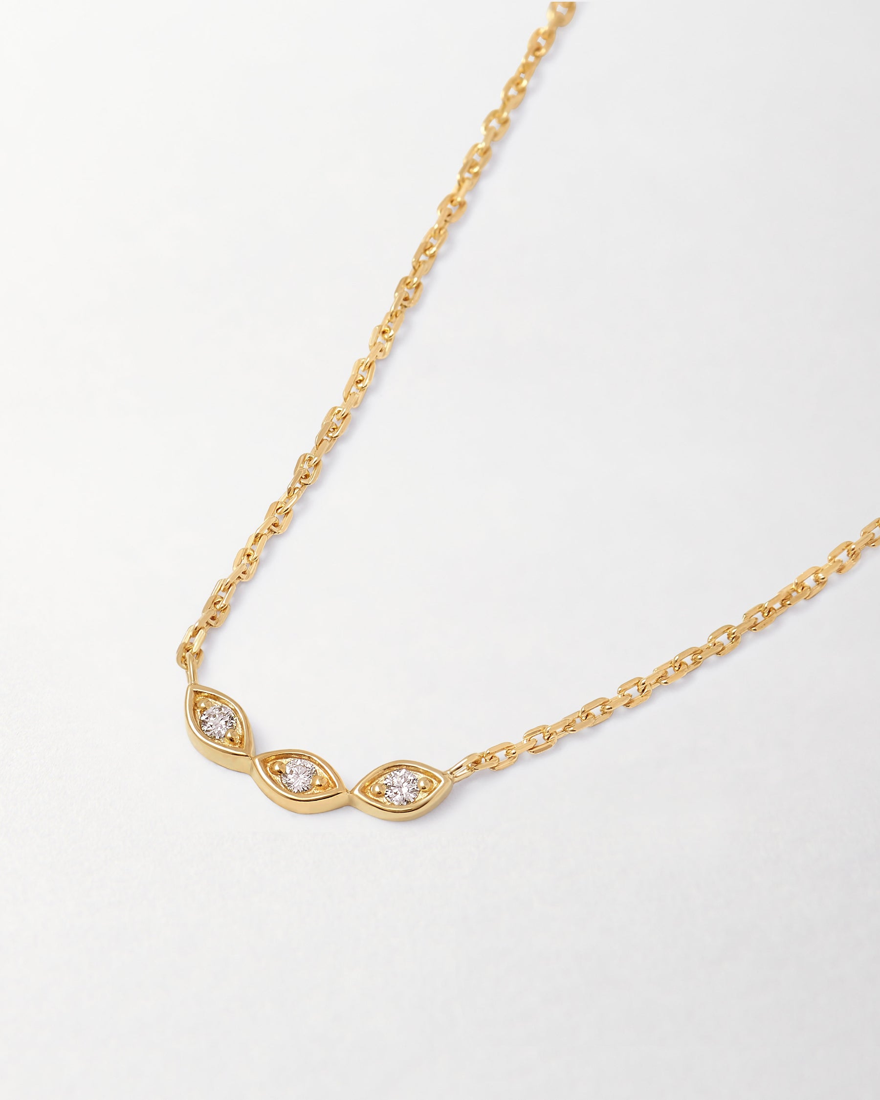 Heart Diamond Necklace 14k Gold – EDGE of EMBER